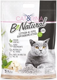 Наполнители для котов Cat&Rina BeNatural Tofu Odour Control RE47832, 5.5 л