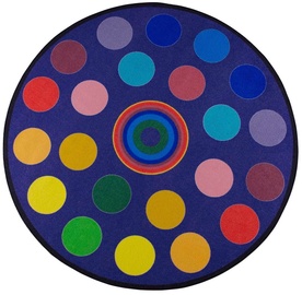 Vaip sise Conceptum Hypnose Circles 770CNF9087, sinine/mitmevärviline, 300 cm x 300 cm