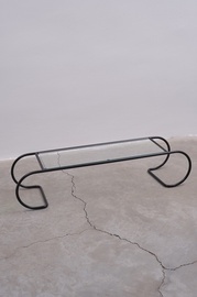 TV-laud Kalune Design Thin, must, 150 cm x 40 cm x 33 cm