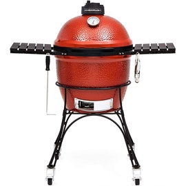 Grill Kamado Joe Classic I, punane, 118.1 cm
