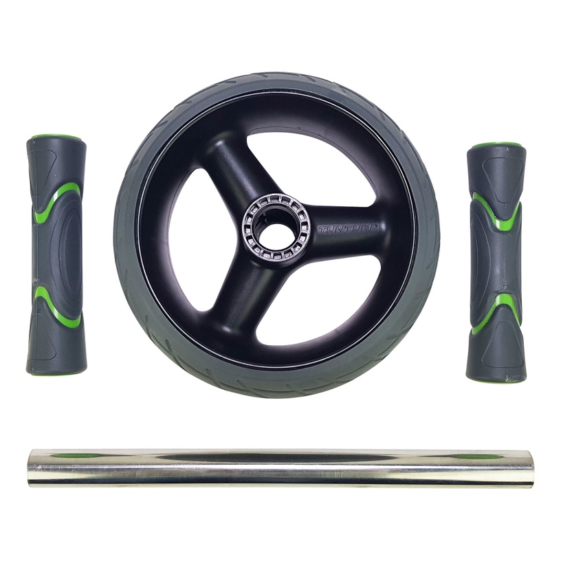 Kõhulihaste rull Tunturi Exercise Wheel Deluxe 14TUSFU305, 43 cm, 1 kg