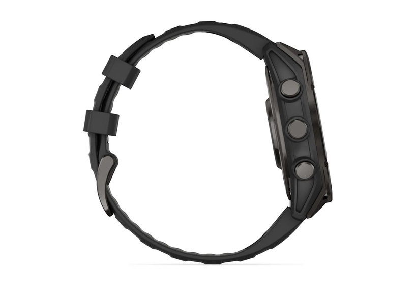 Nutikell Garmin Fenix 8 47MM AMOLED SAPHIRE 010-02904-21, must