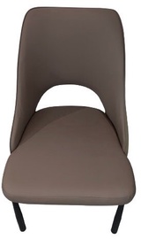 Стул для столовой MN 2136 Chair 3535065, коричневый/зеленый, 50 см x 50 см x 90 см