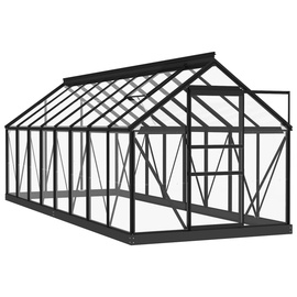 Теплица VLX Glass Greenhouse 3082336, 395.5 x 155 x 191 см