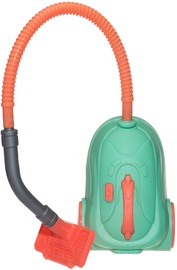 Žaislinė buitinė technika, dulkių siurblys Cleaning Set Vacuum Cleaner, žalia/rožinė