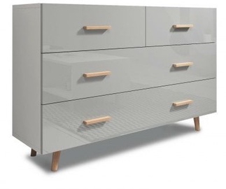 Kumode Sweden, gaiši pelēka, 35 x 125 cm x 79.6 cm