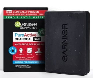 Ziepes Garnier PureActive Charcoal, 100 g, sievietēm
