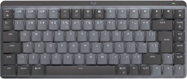 Klaviatūra Logitech MX Mechanical Mini EN, melna/pelēka (bojāts iepakojums)