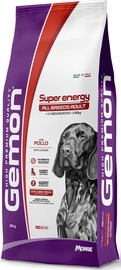 Sausā suņu barība Monge Gemon Super Energy All Breeds Adult, vistas gaļa/rīsi, 20 kg