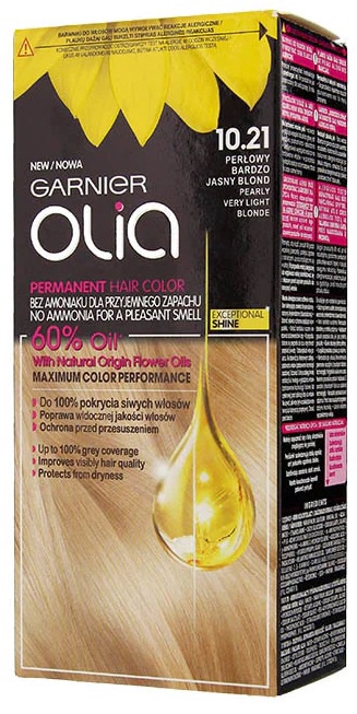 Rouse Catena søsyge Kраска для волос Garnier Olia, Pearly Very Light Blonde, 10.21, 0.06 л -  Ksenukai.lv