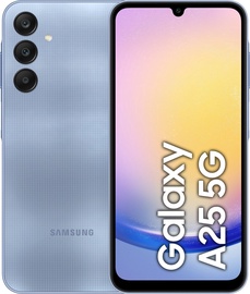 Mobilusis telefonas Samsung Galaxy A25, mėlynas, 8GB/256GB