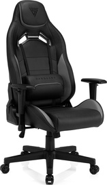 Игровое кресло SENSE7 Vanguard, 66 x 58 x 124 - 132 см, черный/серый