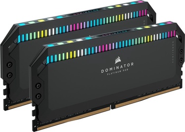 Operatyvioji atmintis (RAM) Corsair Dominator Platinum RGB Black, DDR5, 32 GB, 5600 MHz