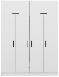 Гардероб Kalune Design Kale 3084, белый, 180 см x 52 см x 235 см