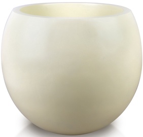 Puķu pods Mondex Neva 002KBL, bēša, Ø 580 mm, 580 mm x 580 mm