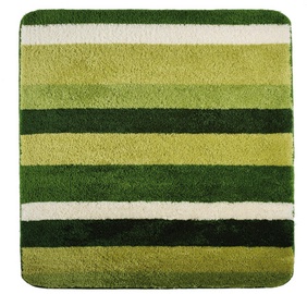 Vannas istabas paklājs Carl, zaļa, 55 cm x 50 cm