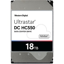 Kietasis diskas (HDD) Western Digital Ultrastar DC HC550 0F38353, 3.5", 18 TB