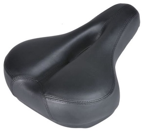 Velosipēda sēdeklis Gymstick Comfort Seat SB-CS, tērauds/poliuretāns/polipropilēns (pp), melna