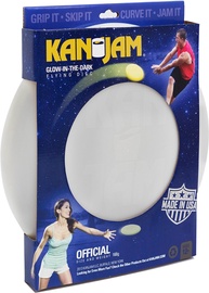 Летающая тарелка KanJam Glow-In-The-Dark Flying Disc 852BNKJ168PGLW, белый