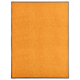 Durvju paklājs VLX Washable 323454, oranža, 120 cm x 90 cm x 0.9 cm