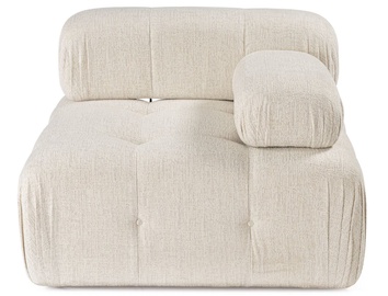 Moduļu dīvāna elements Atelier Del Sofa Doblo 1R, krēmkrāsa, labais, 105 x 100 cm x 80 cm