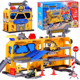 Autostāvvieta Lean Toys City Action Track Sets ZA4359