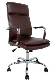Офисный стул Home4you Ultra, 54.5 x 60 x 106.5 - 116.5 см, коричневый