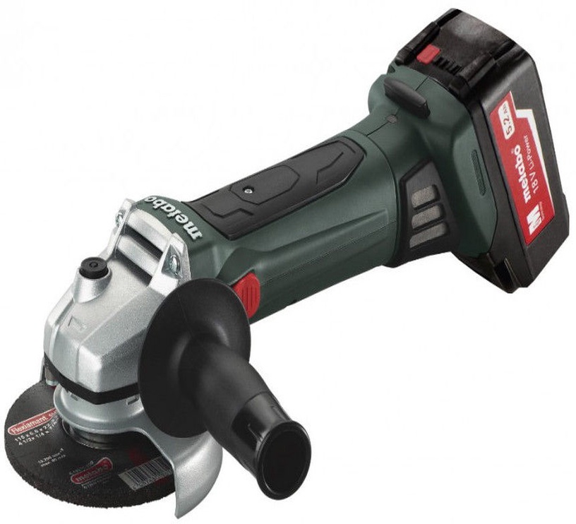 Аккумуляторная угловая шлифовальная машина Metabo