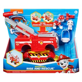 Bērnu rotaļu mašīnīte Paw Patrol Paw Patrol Marshall 6063638, sarkana
