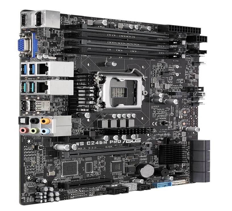 Mātesplate Asus WS C246M PRO