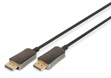 Tinklo kabelis Digitus AK-340107-300-S Displayport, Displayport, 30 m, juoda