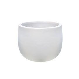 Vazonas Domoletti TP16-332/SET 3A, keramika, Ø 32 cm, baltas