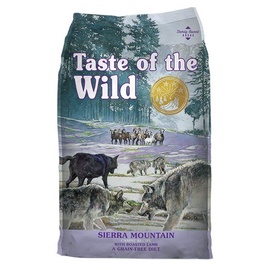 Sausā suņu barība Taste of the Wild Sierra Mountain Dry Food, jēra gaļa, 12.2 kg