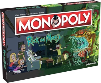 Lauamäng Winning Moves Monopoly: Rick And Morty, EN
