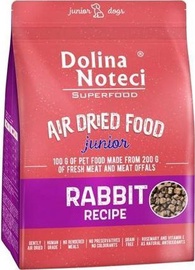 Sausā suņu barība Dolina Noteci Air Dried Junior Rabbit, truša gaļa, 1 kg
