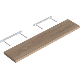 Sienas plaukts Velano FS 118/24 65147, ozola, 118 x 23.5 cm x 3.8 cm