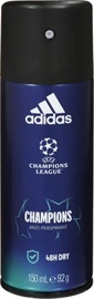 Vīriešu dezodorants Adidas Uefa Champions League, 150 ml