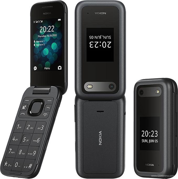 Кнопочный телефон Nokia 2660, 128 MB, черный