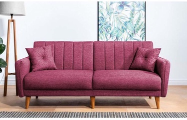 Dīvāns Hanah Home Aqua Set, sarkana, 210 x 82 cm x 85 cm
