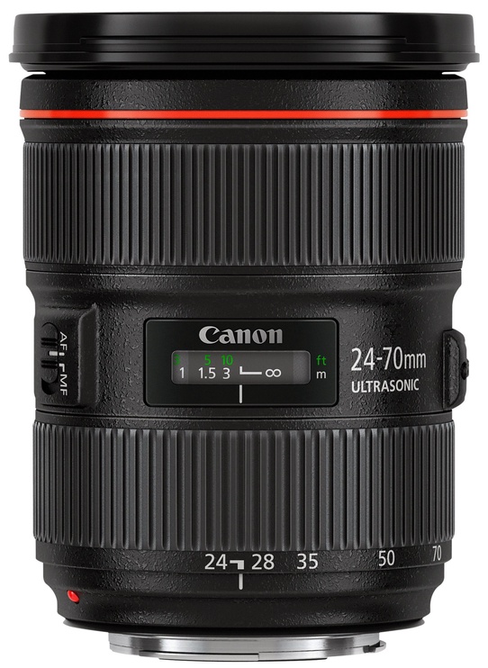 Объектив Canon EF 24-70/2.8L II USM, 805 г