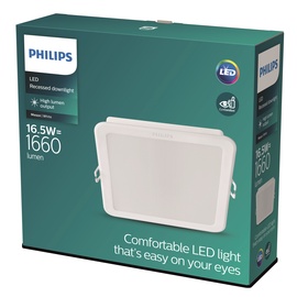 Iebūvēta lampa padziļinājums Philips Meson, 16.5W, 3000°K, LED, balta