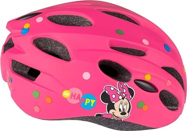 Шлемы велосипедиста детские Disney Minnie, розовый, 52-56 см