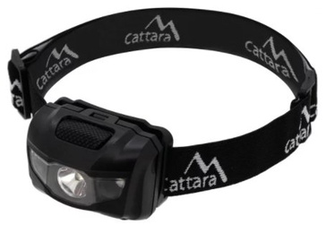 Фонарь на голову Cattara Black Edition, 1 Вт, IP44
