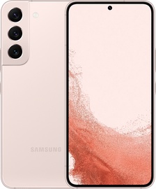 Mobilusis telefonas Samsung Galaxy S22, aukso/rožinis, 8GB/128GB