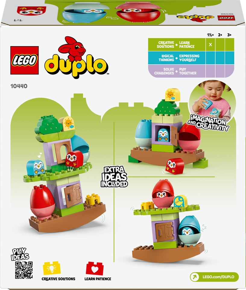 Konstruktor LEGO® Duplo Tasakaalustamise ja virnastamise puu 10440, 27 tk