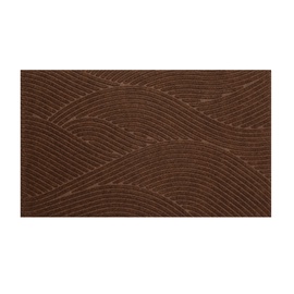 Durvju paklājs Domoletti VCW3584-BROWN, brūna, 45 cm x 75 cm x 0.5 cm