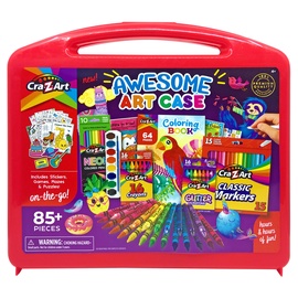 Joonestuskomplekt Cra-Z-Art Awesome Art Case, mitmevärviline, 85 tk