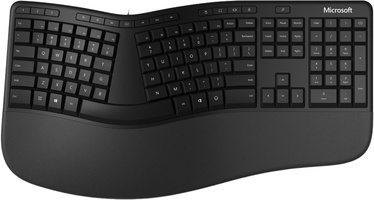 Клавиатура Microsoft Ergonomic LXM-00004 Английский (UK), черный