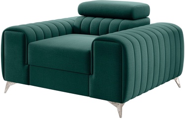 Fotelis Laurence Nube 35, žalias/turkio, 97 cm x 125 cm x 105 cm