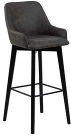 Bāra krēsls Bella 94935, melna/antracīta